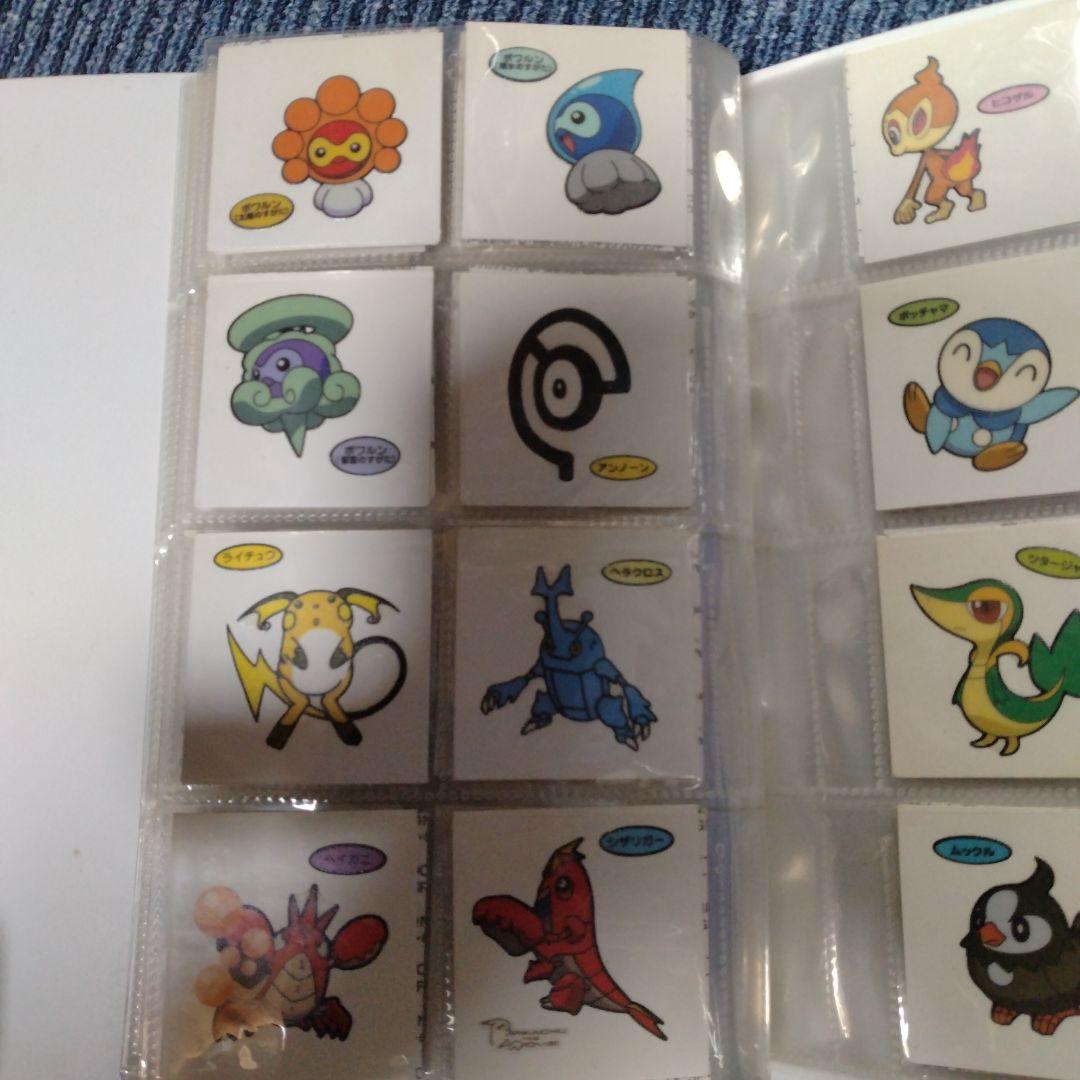 ポケモン　デコキャラシールホルダー　121枚セット　アドバンスジェネレーション