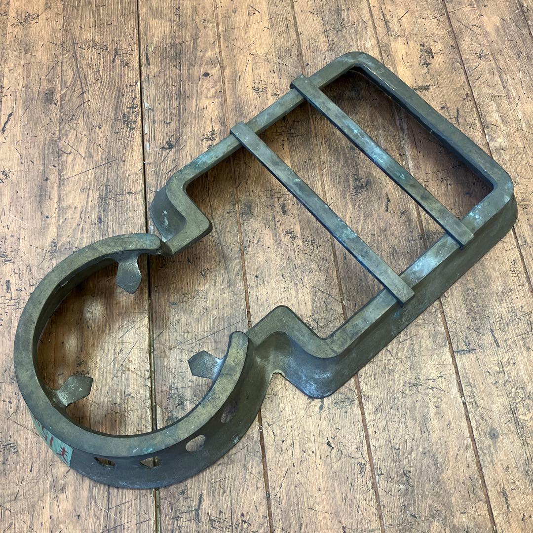 昭和レトロ 古道具 吉原五徳 五徳 真鍮 火鉢 囲炉裏 金属工芸 古民具