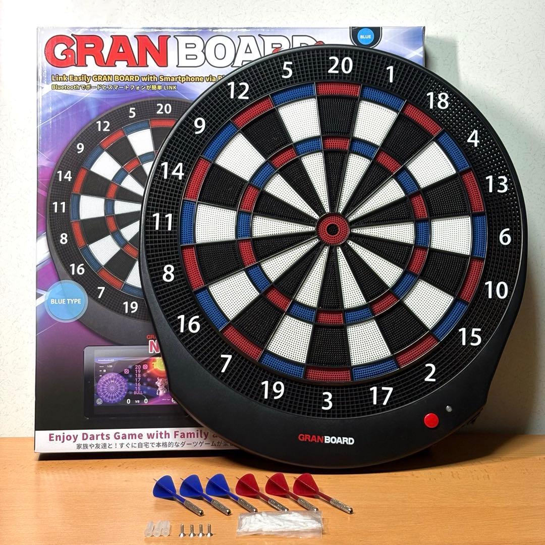 【美品】GRAN BOARD dash ダーツボード Bluetooth対応