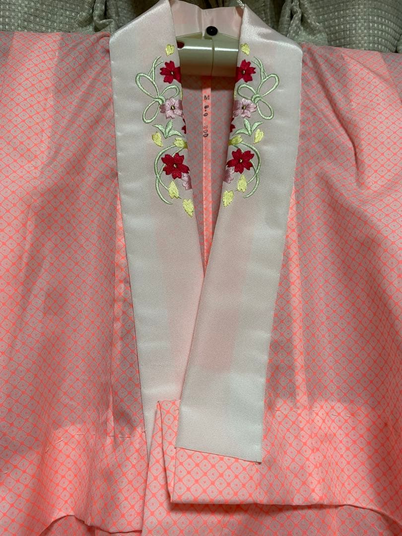 七五三 7歳　着物帯小物セット付　花柄