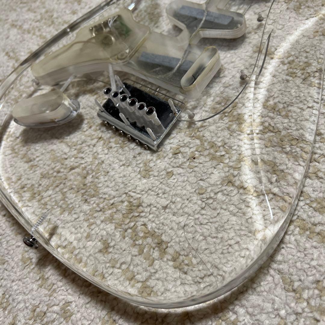 Barclay アクリル ボディ エレキギター ジャンク