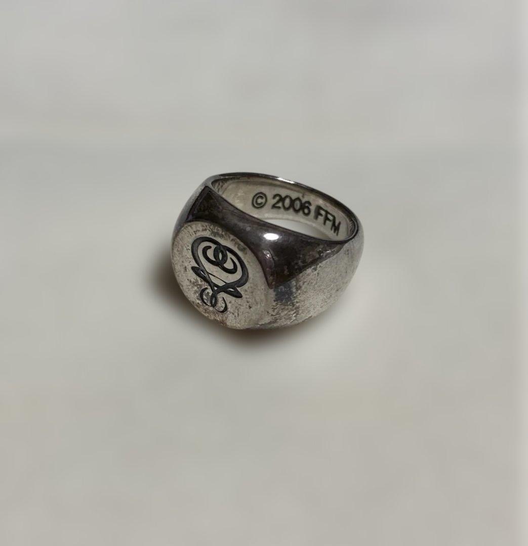 藤井フミヤ　指輪　FFシルバーリング　ファンクラブ