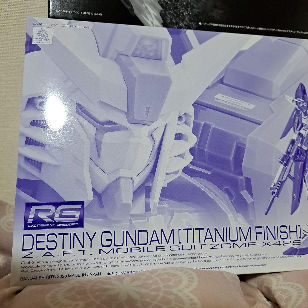 RG1/144 デスティニーガンダム、拡張エフェクトユニット光の翼 2点セット