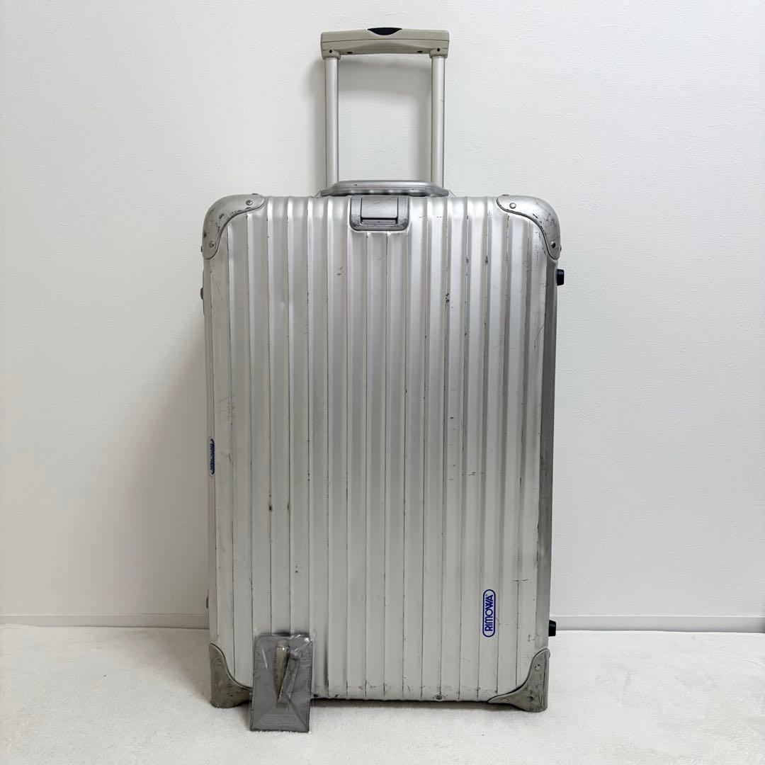 リモワ トパーズ アルミニウム ダイヤルロック式 2輪 スーツケース シルバー