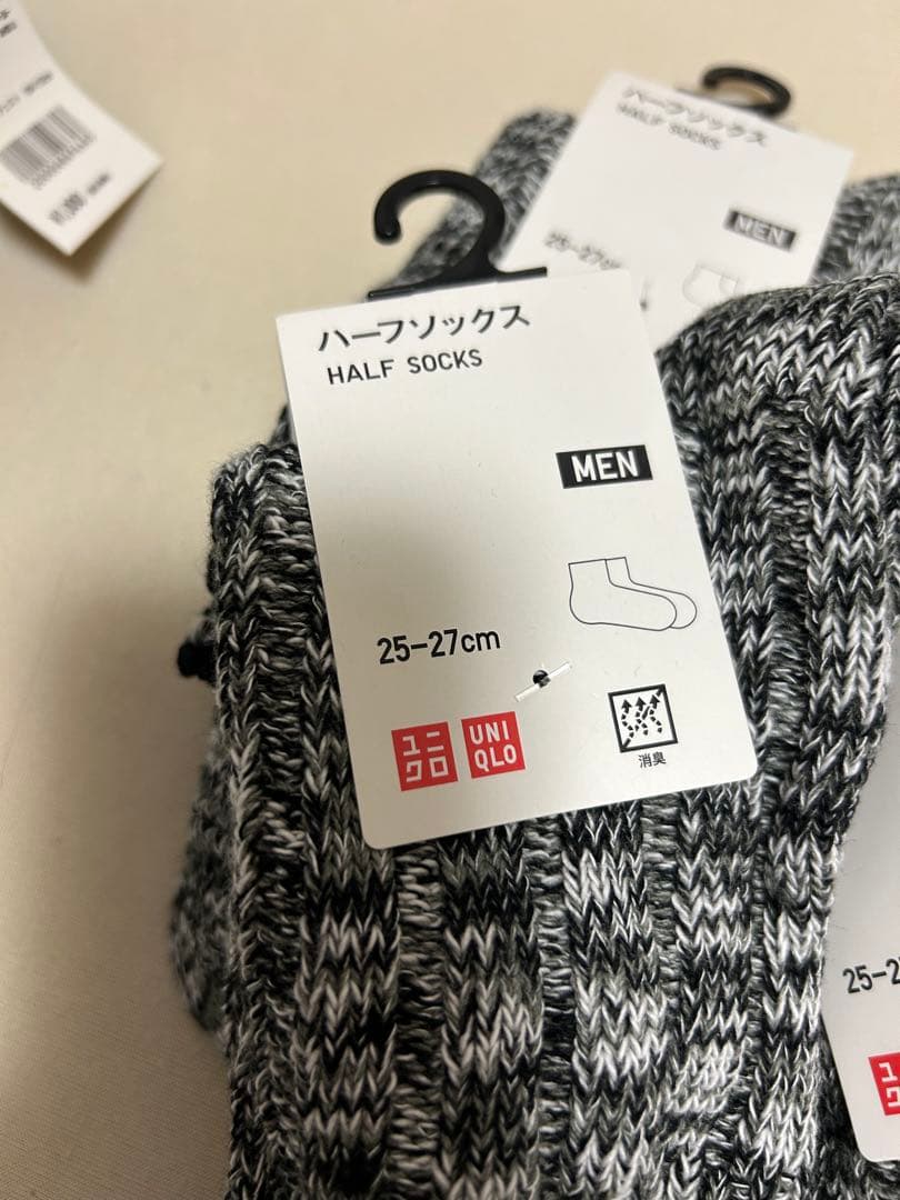 UNIQLO HEATTECH Tシャツ・パンツ、靴下XL ブラック24点セット