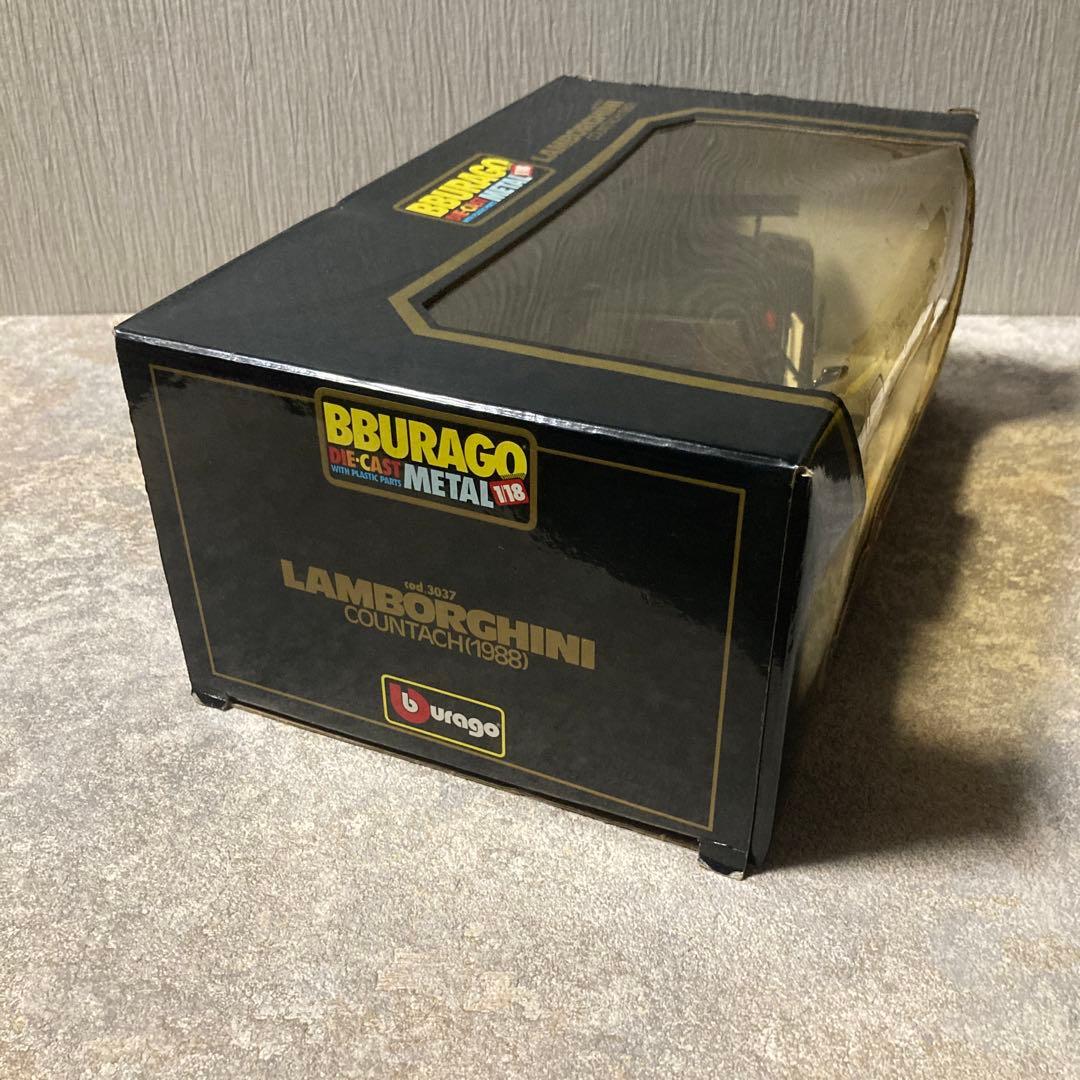 Bburago Lamborghini Countach (1988)黒