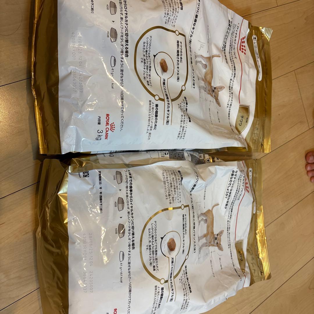  CANIN チワワ用 ドライフード 3kg 2袋