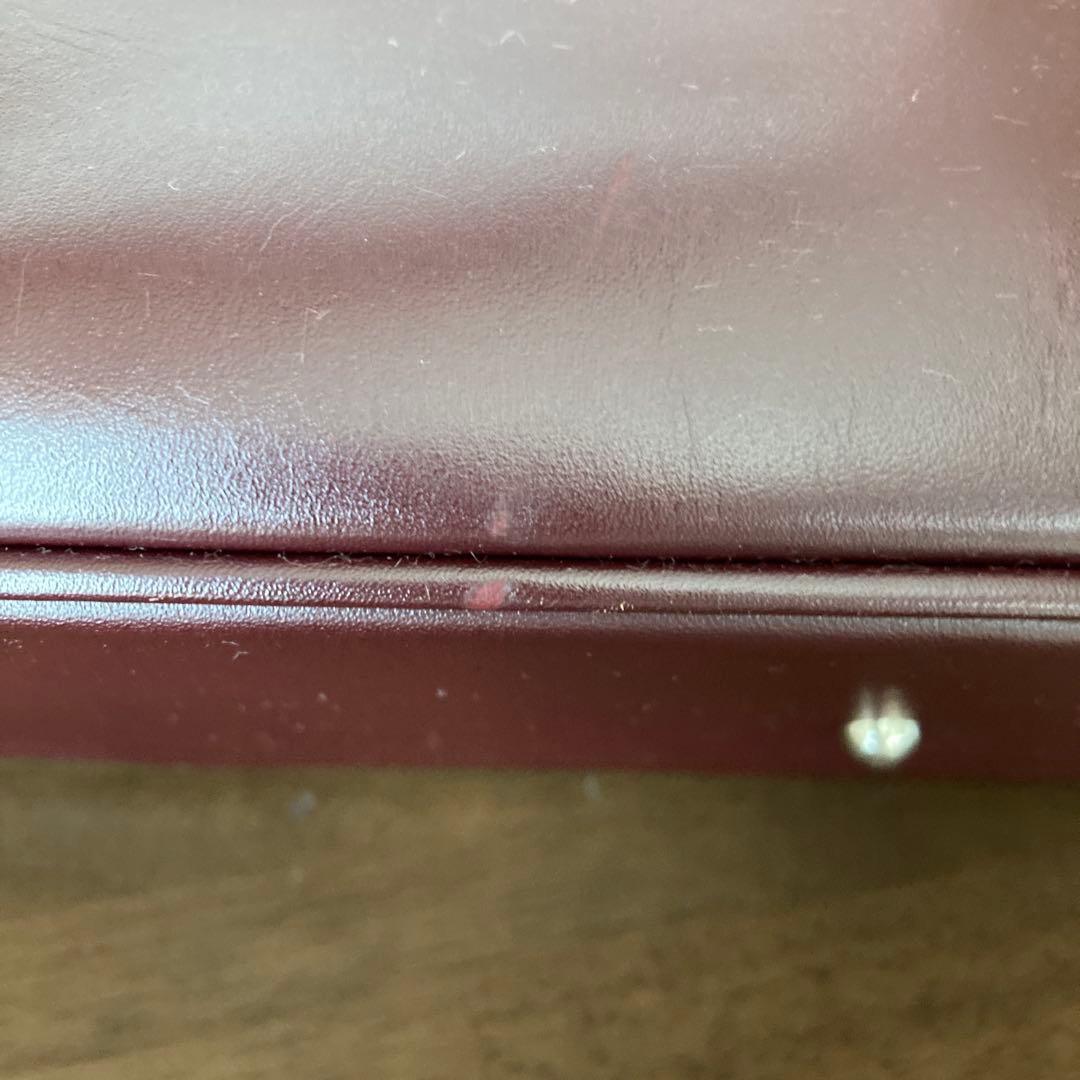 傳濱野（皇室御用達）クラッシックトートバッグ　ボルドー