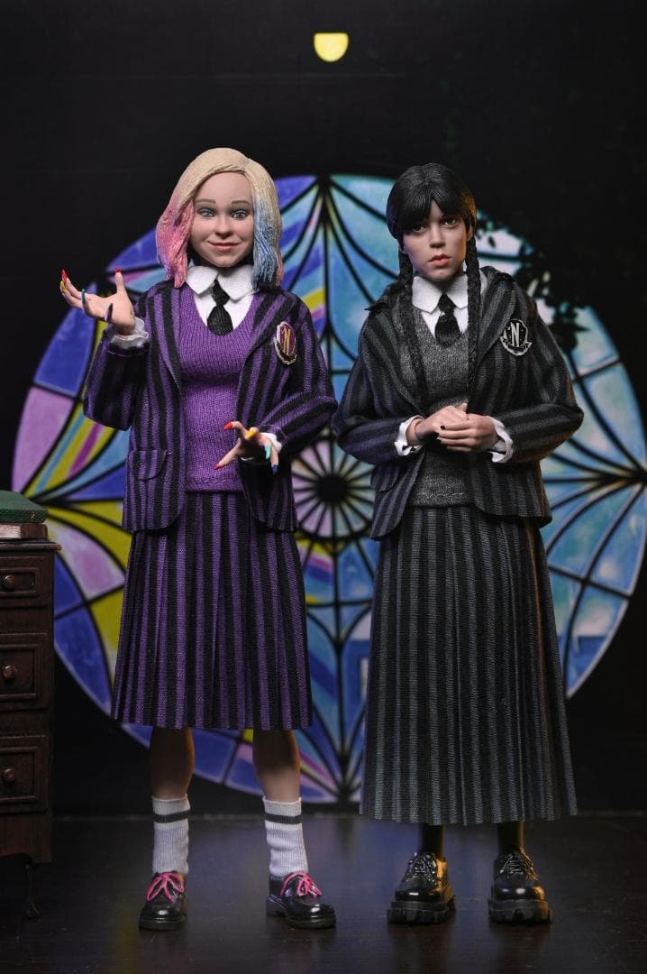 【NECA】新品 正規品 アダムスファミリー ウェンズデー ネヴァーモア学園