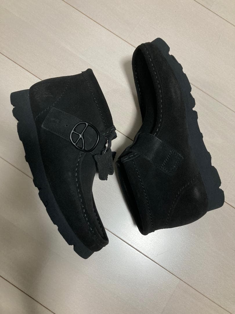 新品 NEEDLES x CLARKS Wallabee ワラビー ブーツ 7h