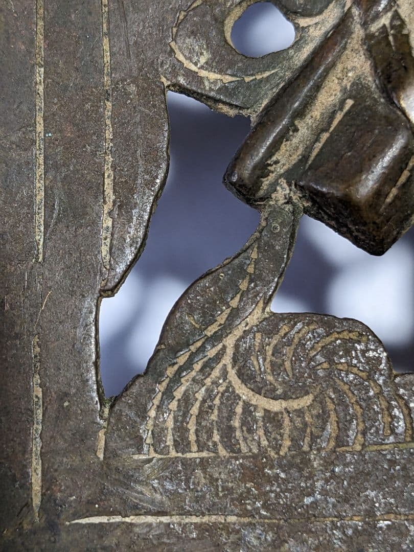 ⭐珍物！ 中国清時代 墨置台 文房四宝 古玩 古美術 書道具 骨董品 レア物