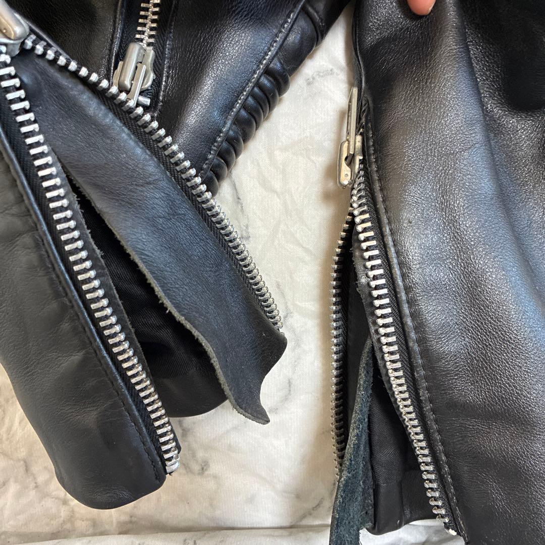 Vanson ライダースジャケット　TCジャケット サイズ36 ワッペン