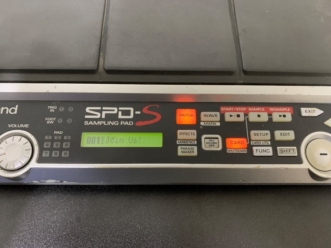 【訳あり】 Roland ローランド SPD-S サンプリングパッド