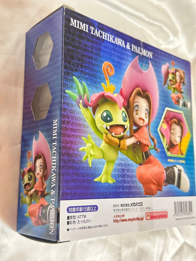 メガハウス　G.E.M.シリーズ　デジモンアドベンチャー　太刀川ミミ＆パルモン