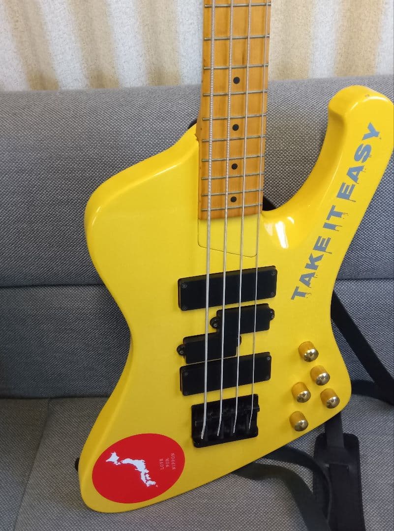 4*k様 Grass Roots イエロー エレキベース ジャンク ジャンク品