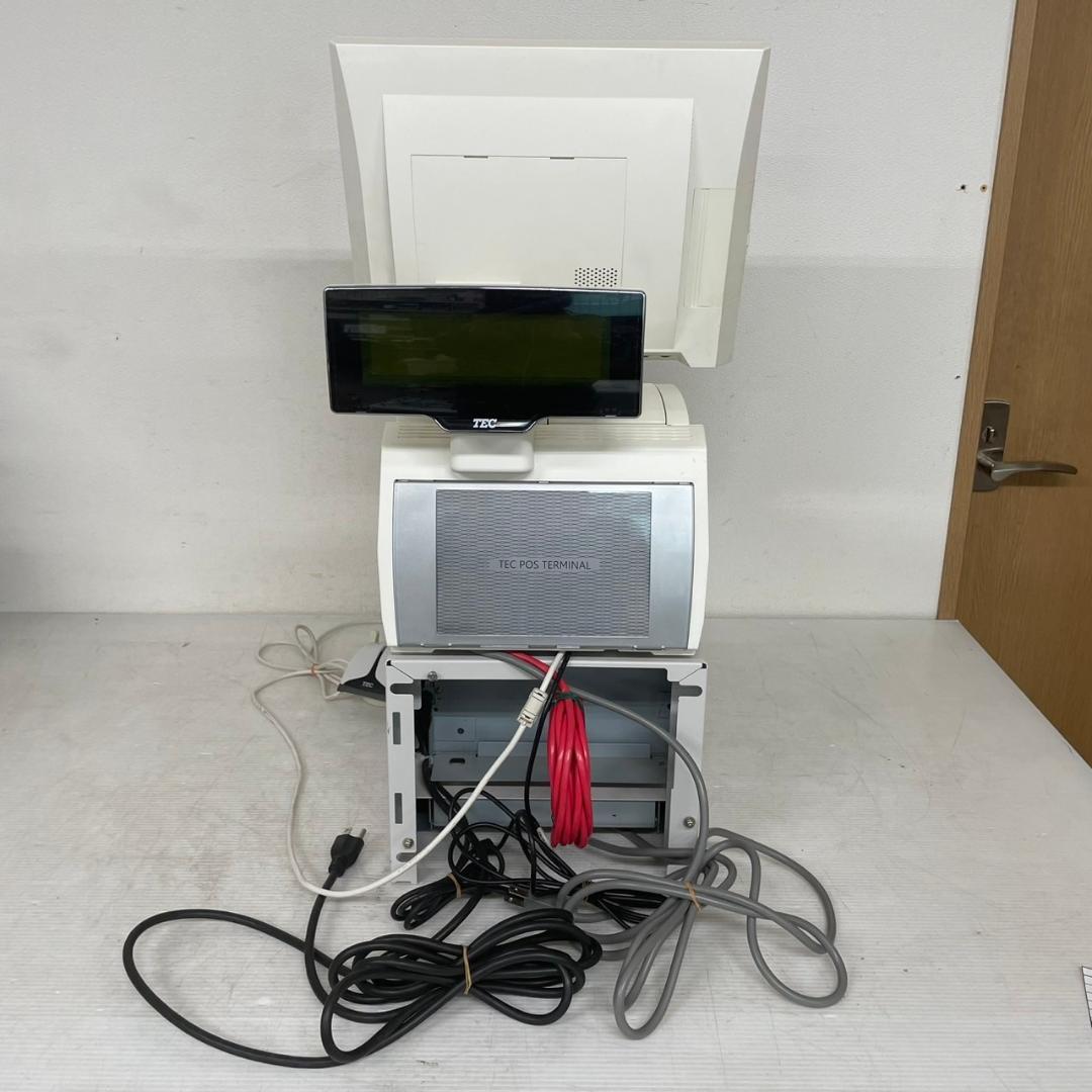 東芝テック 電子レジスター POSレジ QT-100 店舗用品 ② J0754