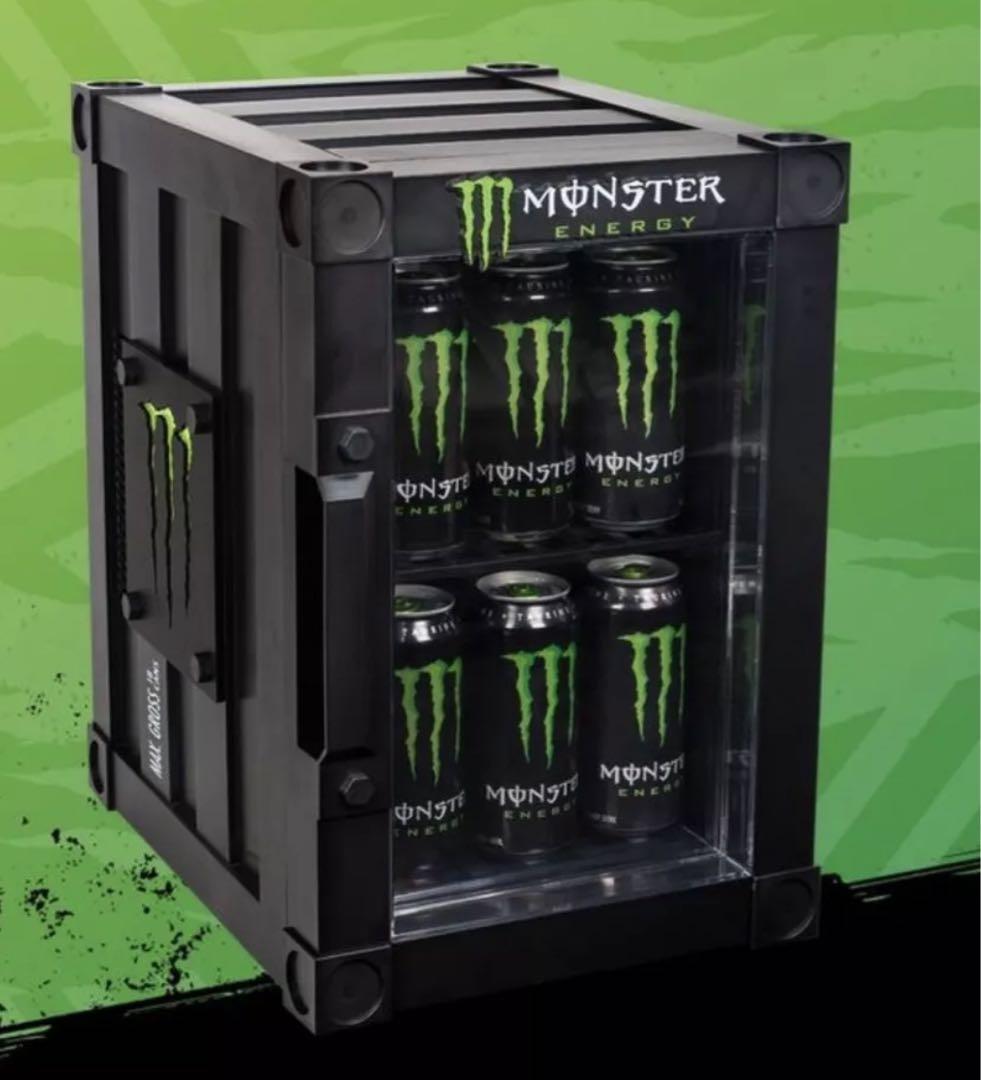 冷蔵庫・冷凍庫 Monster Energy Drink Black Mini Fridge