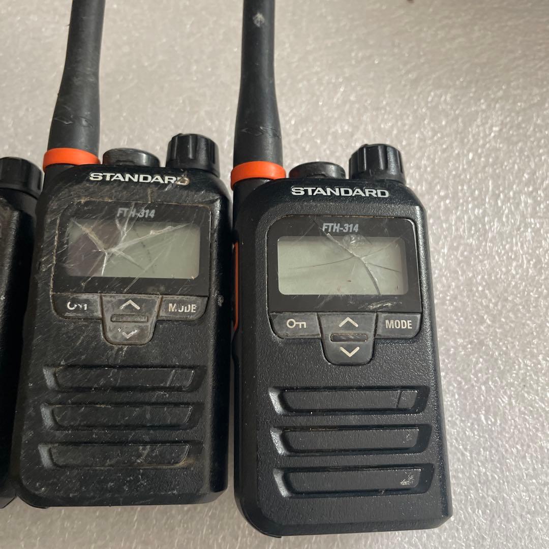 STANDARD トランシーバー FTH-314 特定小電力ト ジャンク8台
