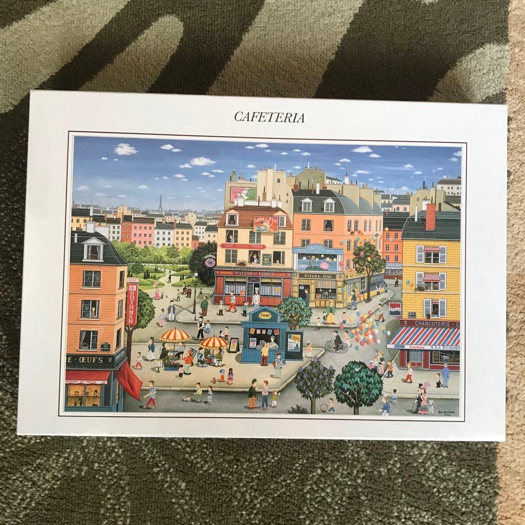 新品　ビン・カシワ　キャフェテラス　ジグソーパズル　1000ピース