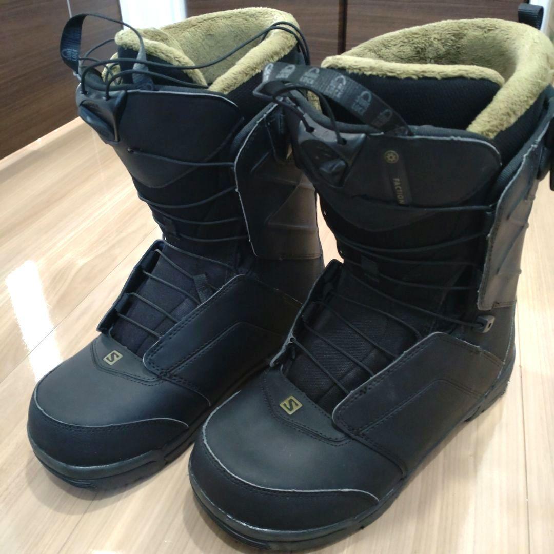 サロモン　Salomon Faction スノーボードブーツ 黒 27.5cm