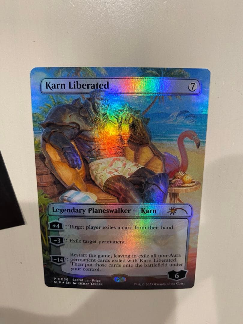 mtg 解放された者、カーン foil版 PTプロモ