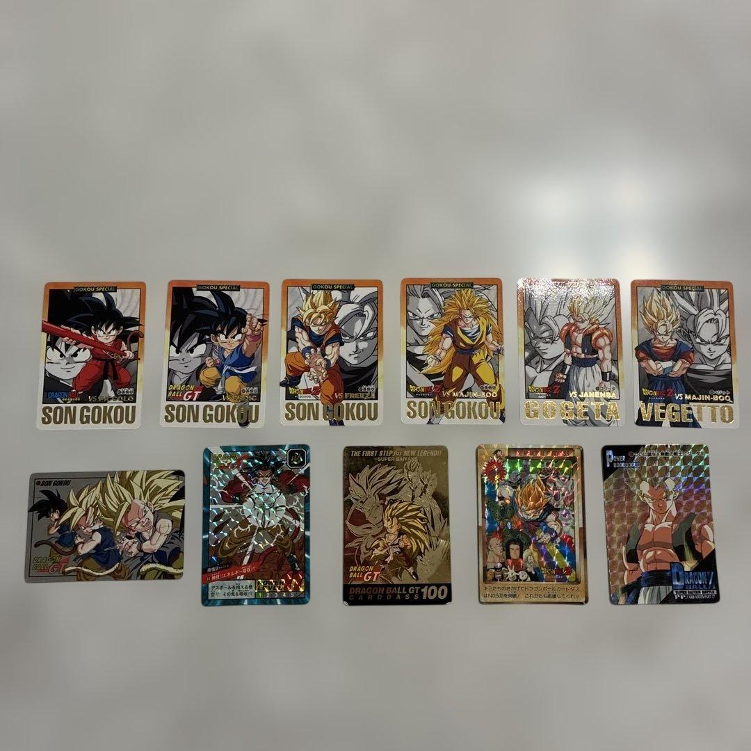ドラゴンボールGT カードダス 11枚セット