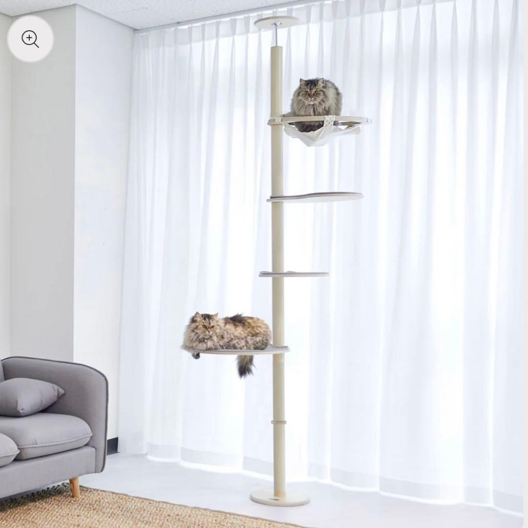 突っ張り型キャットタワー GATOBLANCO ガトブランコ