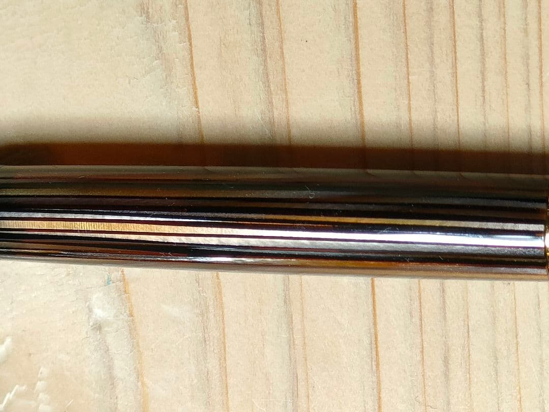 Pelikan M400 brown-stripes EF-nib 茶縞　極細字