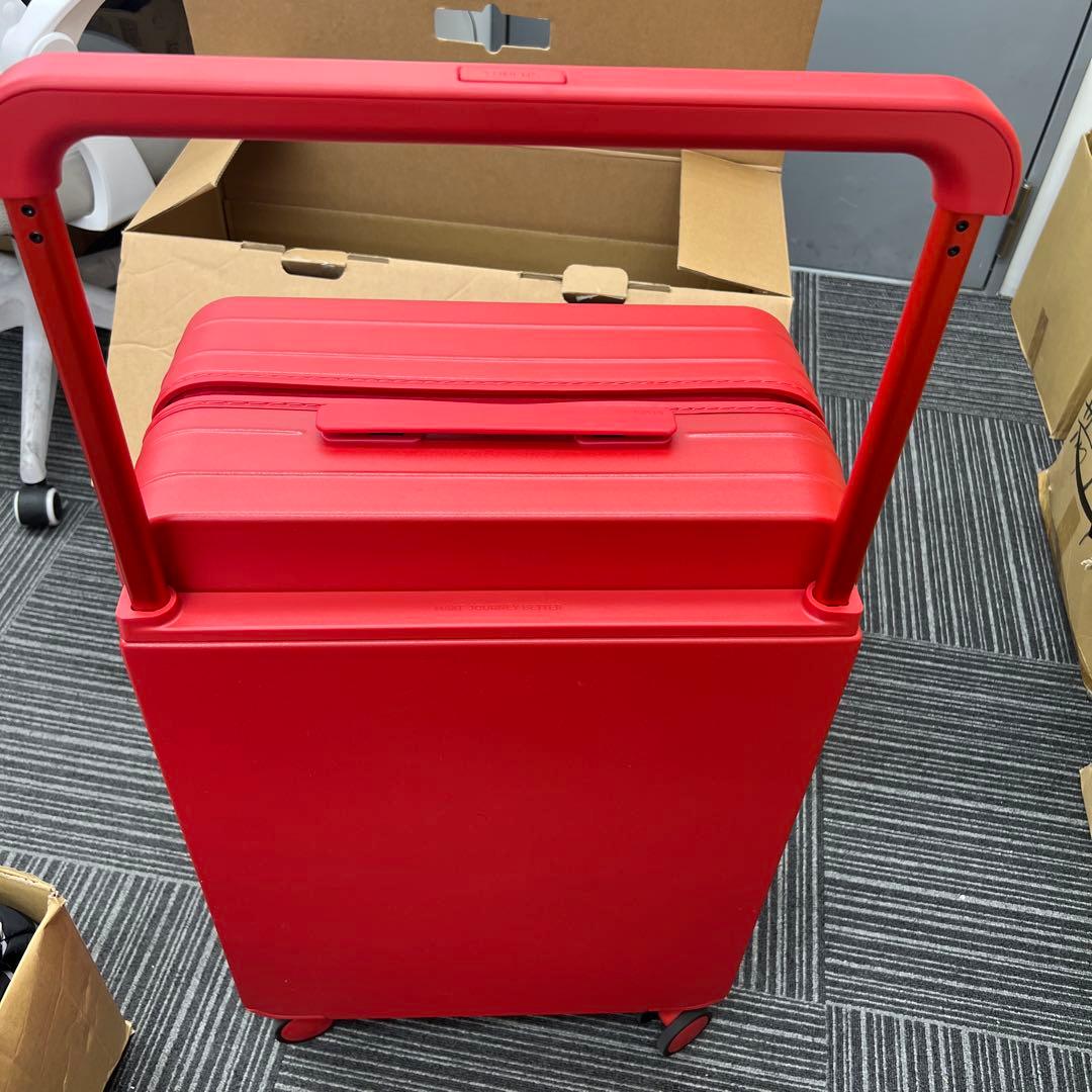 [TUPLUS] スーツケース 超軽量 大型キャリーケース 61L,グレイ