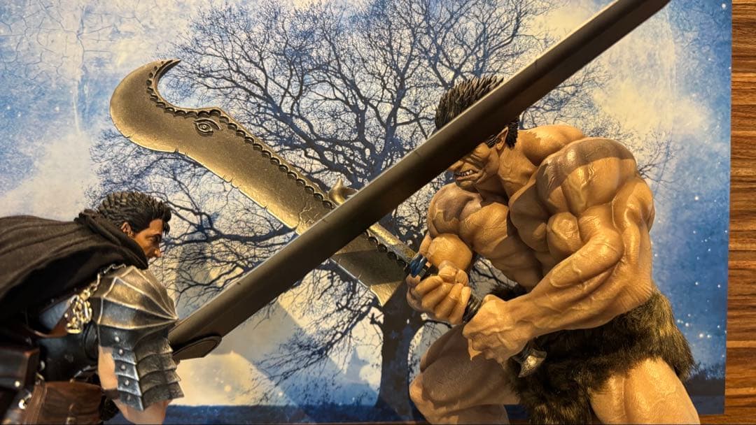 ベルセルク ガッツVSゾッドDX版プライム1スタジオスタチューフィギュア