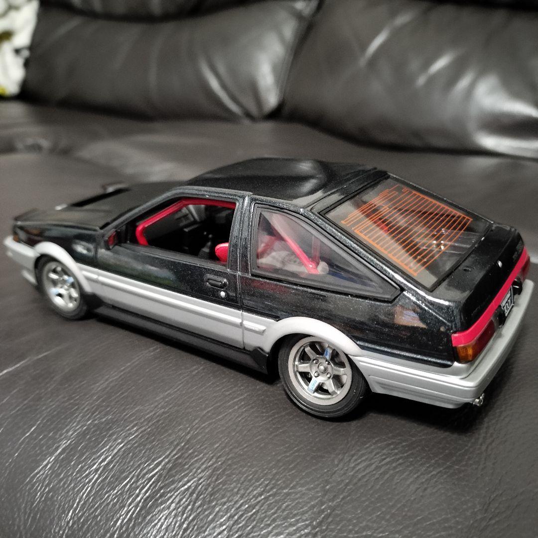 祝600評価DISM AE86後期型1985年ハチロクautoart風精巧モデル