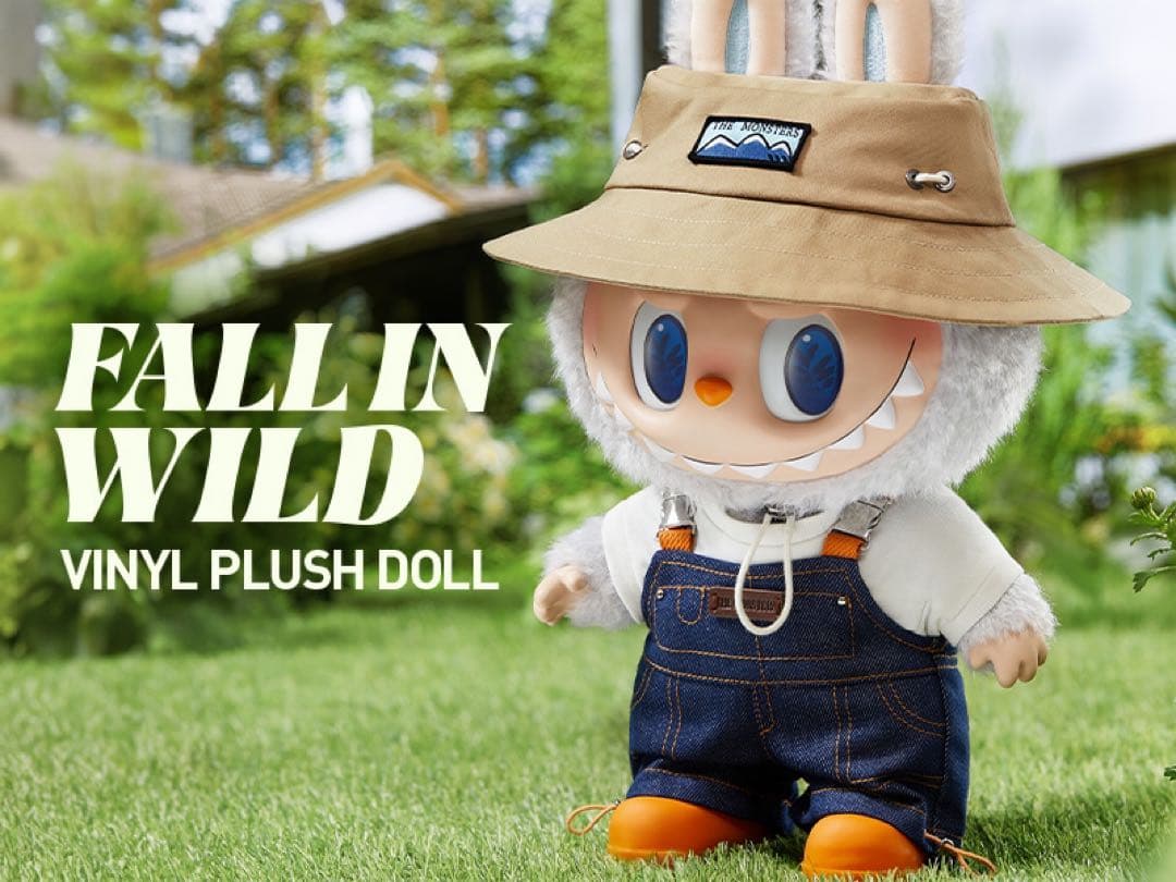 THE MONSTERS FALL IN WILD ぬいぐるみ popmart