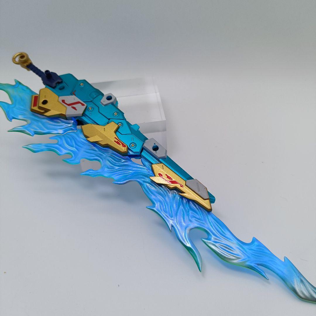 メガミデバイス　皇巫（オウブ) スサノヲ　蒼轟雷電　塗装完成　コトブキヤ