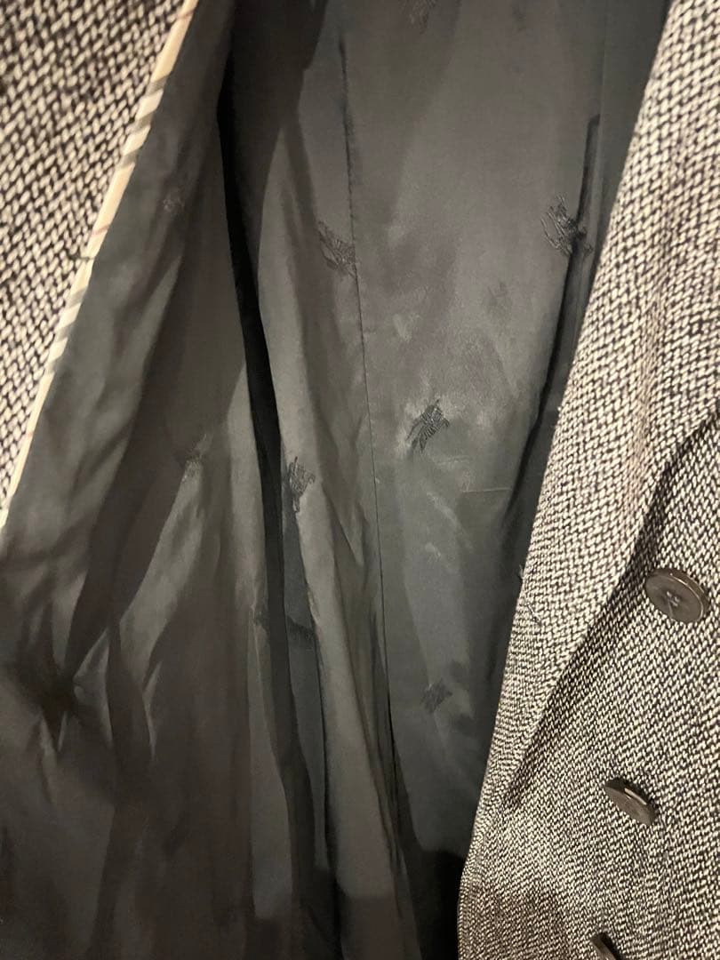 BURBERRY チェスターコート グレー系