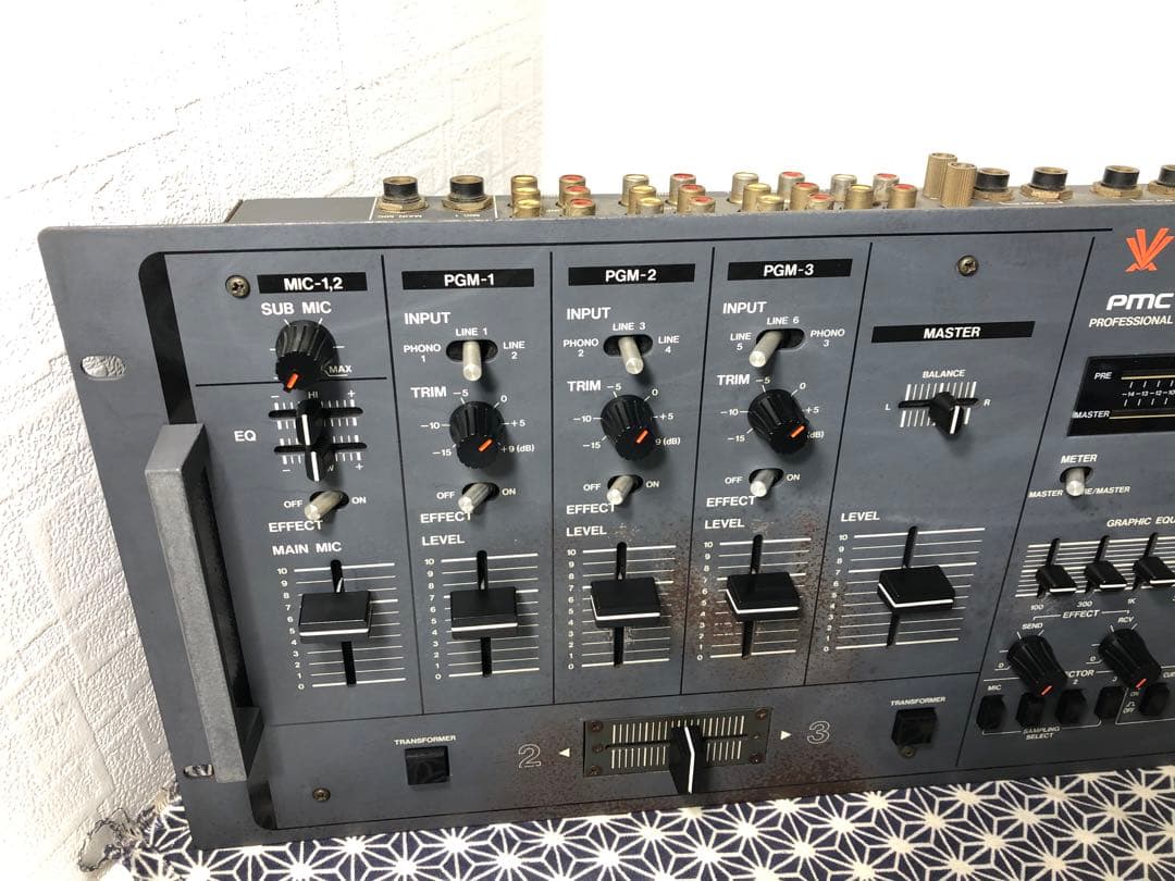 VESTAX ベスタクス　PMC15SL PMC-15SL フェーダーメンテ