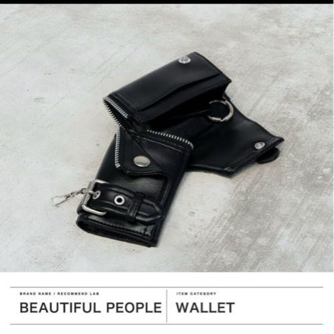 [新品]beautiful peopleライダースフラグメントケース新作財布