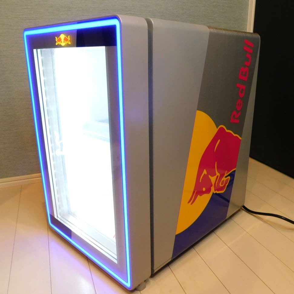 Red Bull レッドブル 新型 ミニ冷蔵庫 ディスプレイ用