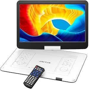 ポータブルdvdプレーヤー 17.9型 14インチ 5000mAhバッテリー