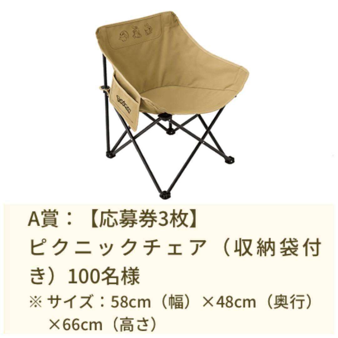 ポケモン ガリガリ君 懸賞 当選品 ピクニックチェア アウトドアチェア