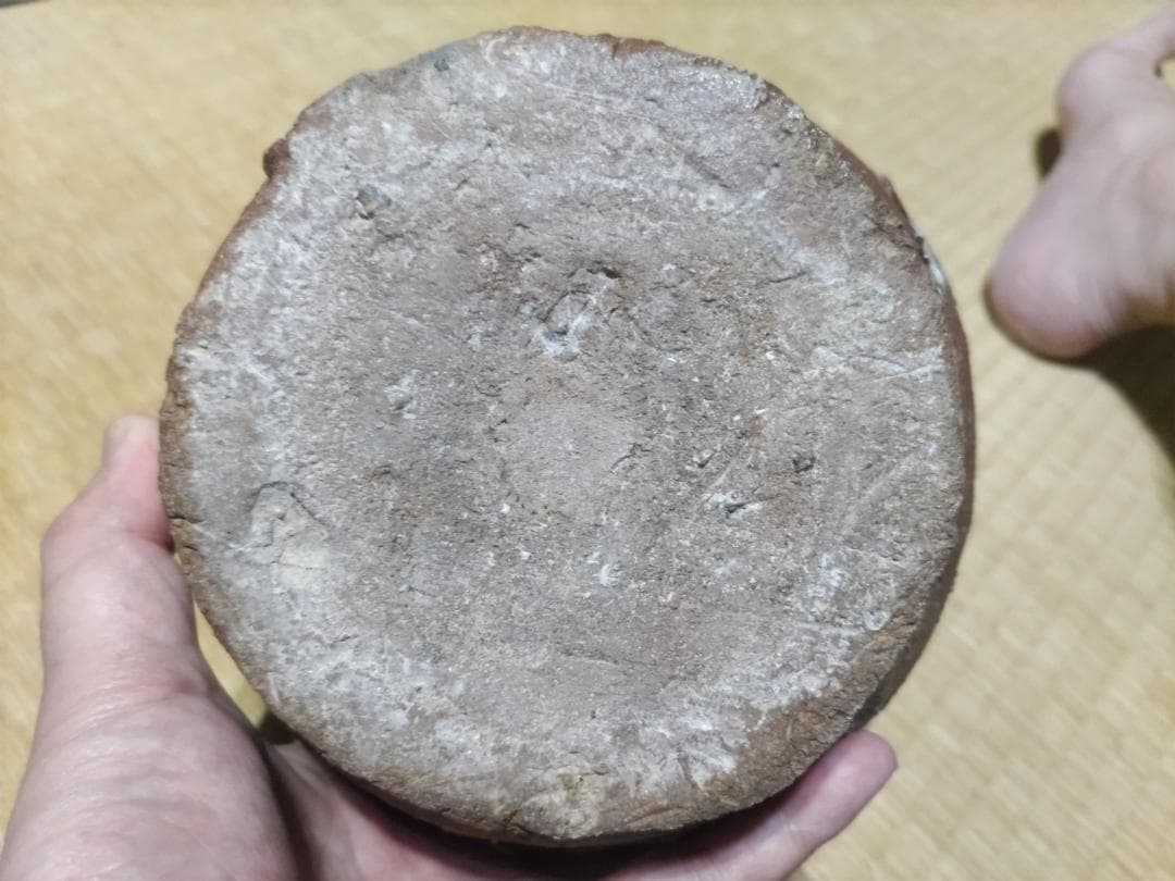 希少サイズ！古常滑焼　自然釉　壷（高21cm）