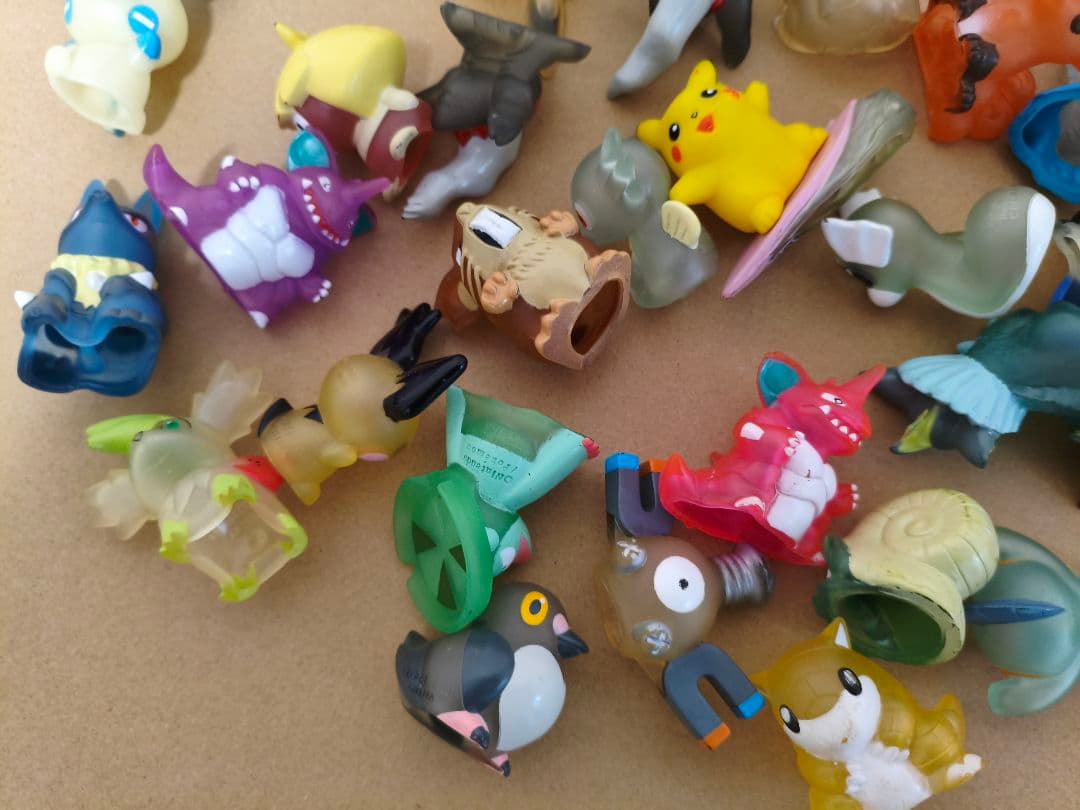 ポケモン指人形　クリアのみ　約46体　まとめ売り　レア　希少