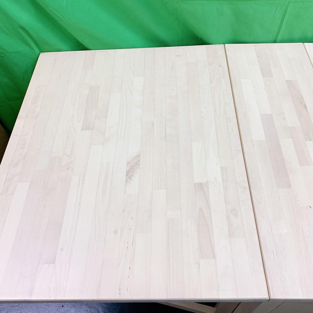 8SAM55 NORDEN ノールデン ゲートレッグテーブル バーチ