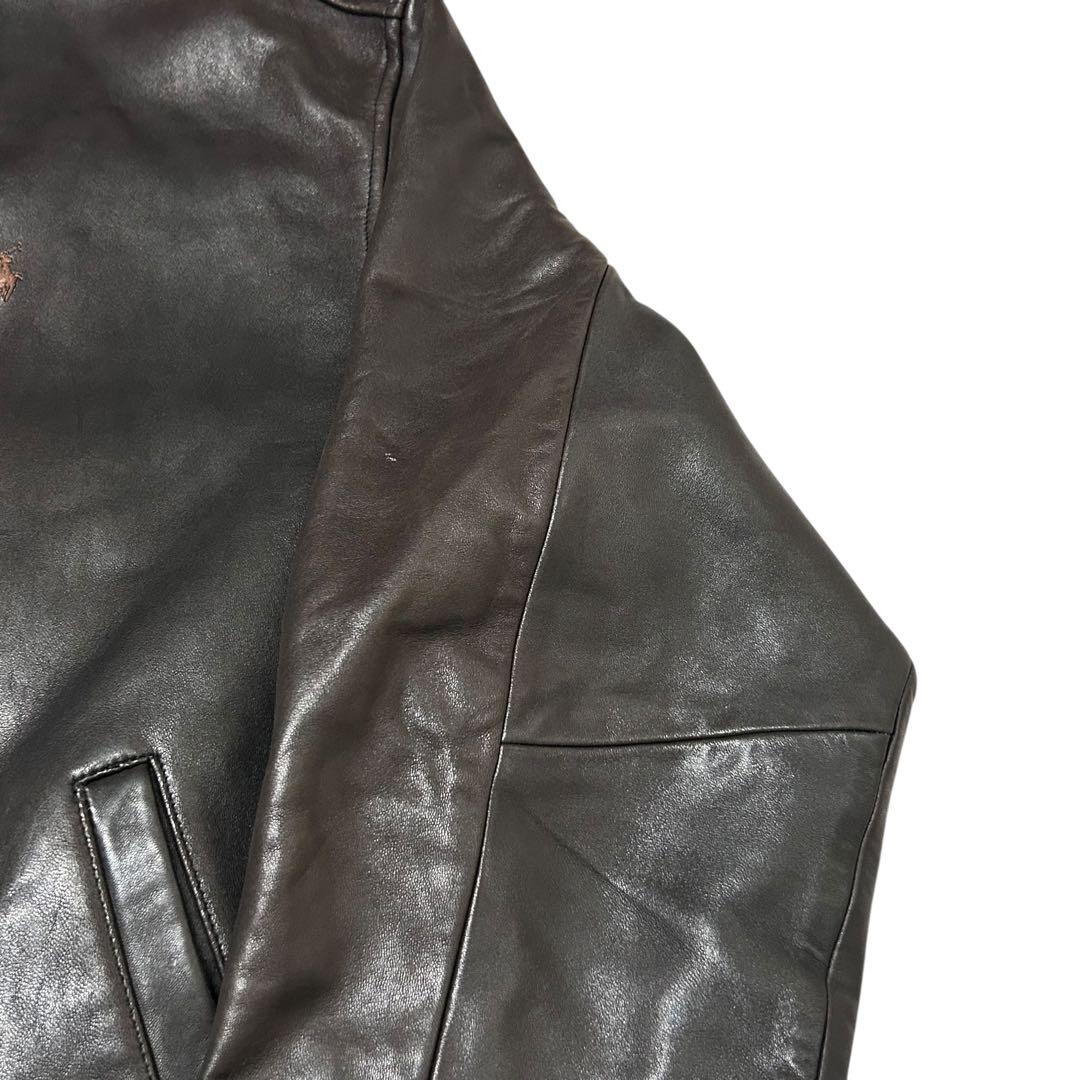 90s Ralph Lauren ラルフローレン レザージャケット ヴィンテージ