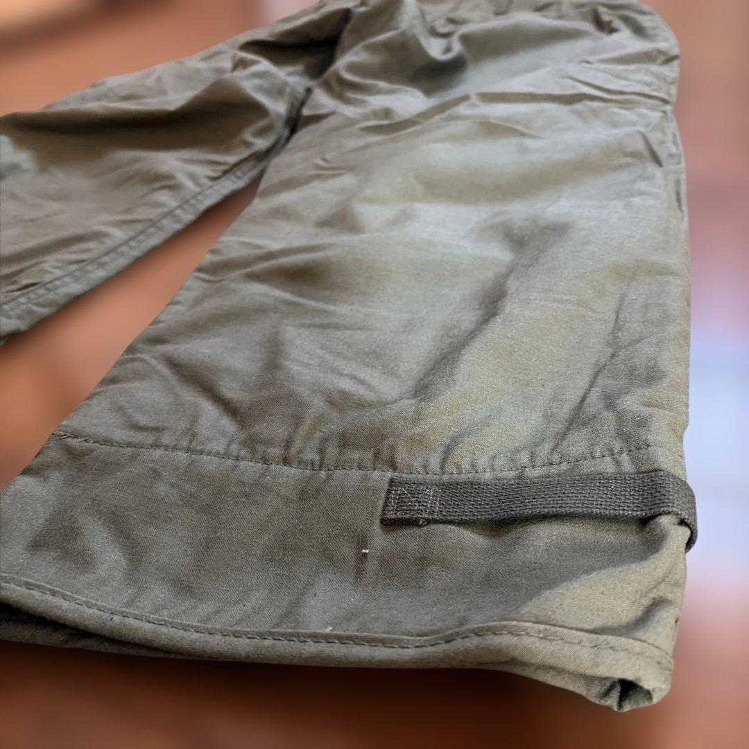 【超貴重・新品】米軍放出品　81年製　防寒・デッキパンツ