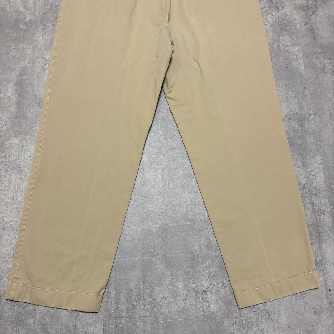 90s ポロラルフローレン　USA製 ポロチノ　チノパン　38×32