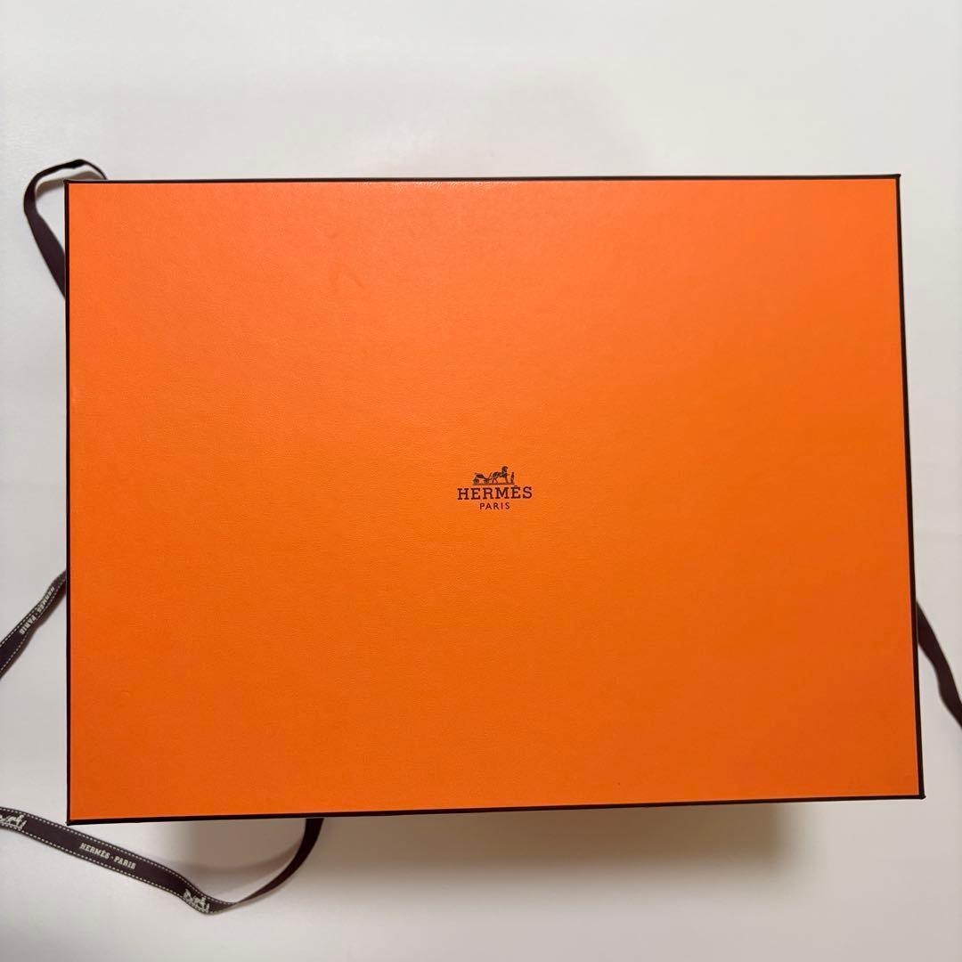 美品　エルメス　空箱　515 インザループ18 バッグ用 リボン付き