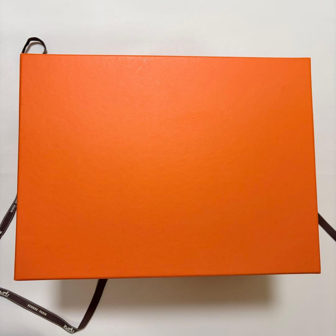 美品　エルメス　空箱　515 インザループ18 バッグ用 リボン付き