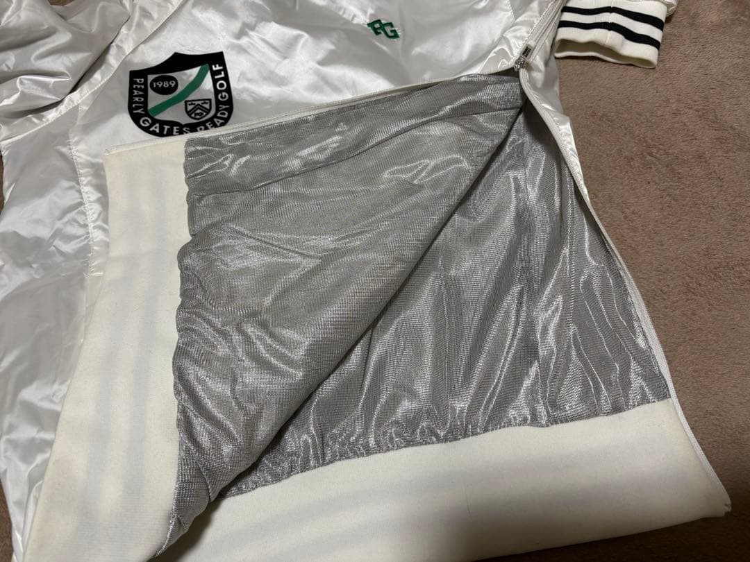 週末期間限定お値下げ！パーリーゲイツ★インナー付きブルゾン★ホワイト