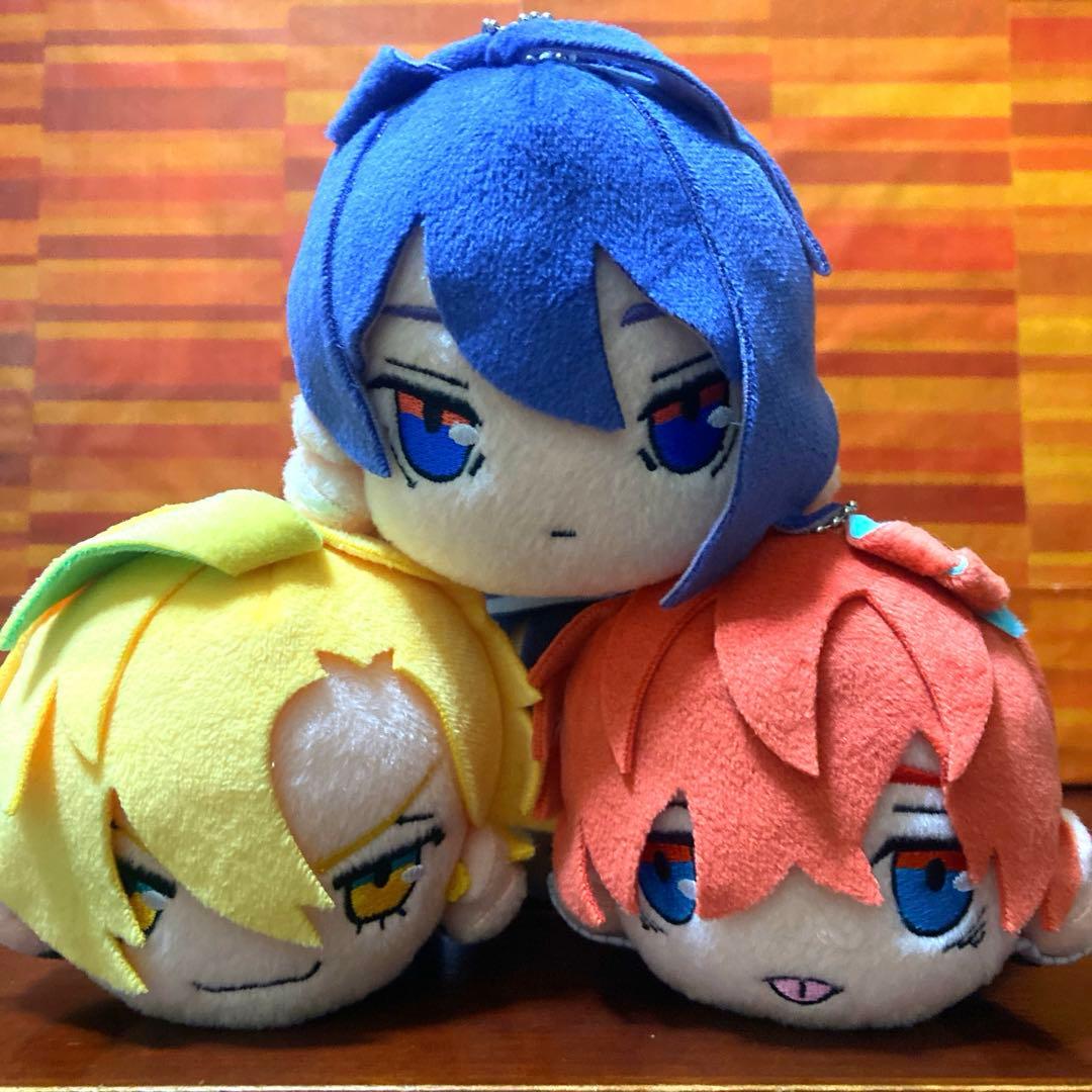 ヒプマイ レザー風ソファー型ティッシュケースカバー くまぐるみ 寝そべり ポスカ