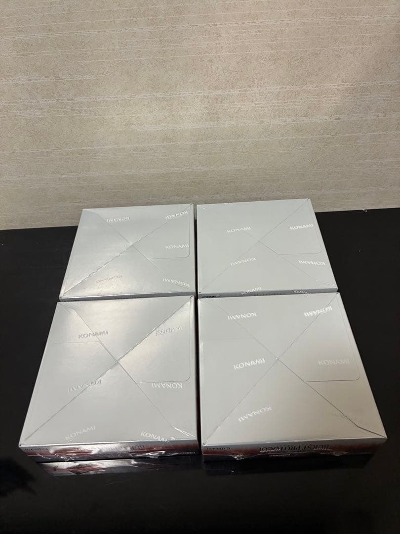 遊戯王OCG バースト・プロトコル シュリンク付　未開封　4ボックス